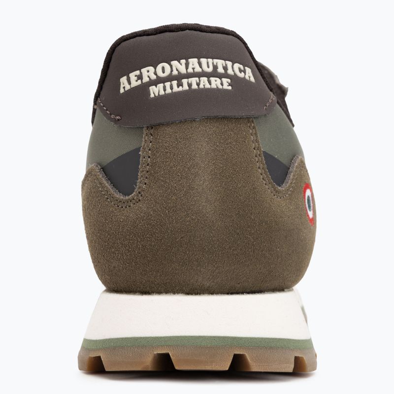 Herrenschuhe Schuhe Aeronautica Militare 252SC0320UPL00313 military green 6