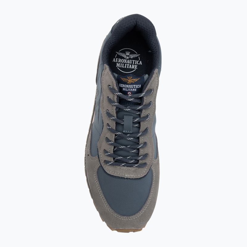 Herrenschuhe Schuhe Aeronautica Militare 252SC0320UPL00313 navy/grey 5