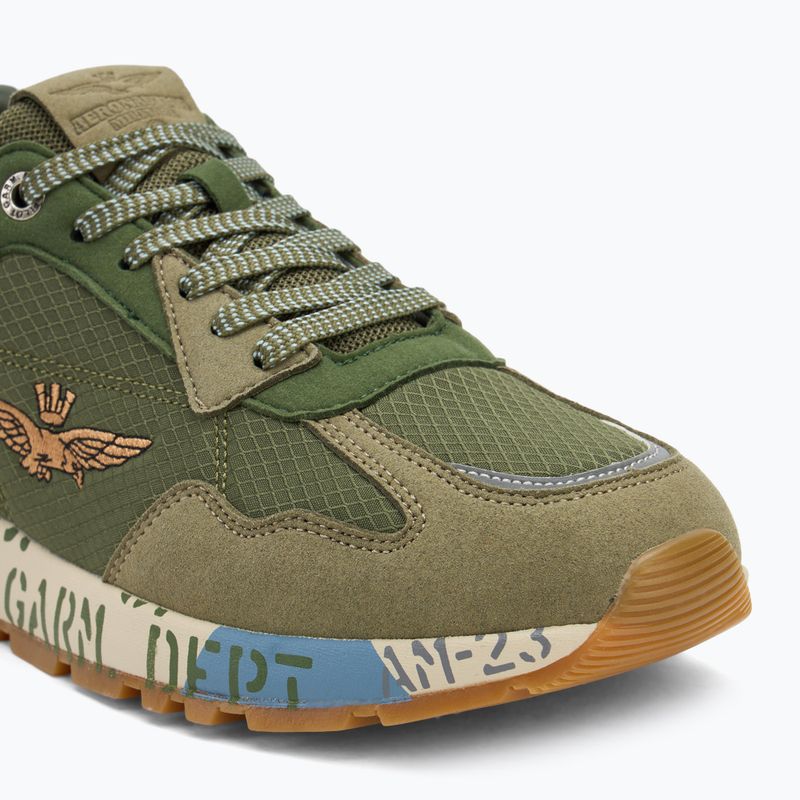 Herrenschuhe Aeronautica Militare 252SC0276UCT04249 verde militare 7
