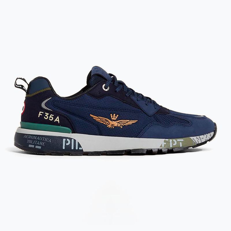 Herrenschuhe Aeronautica Militare 252SC0276UCT04249 blu navy 8