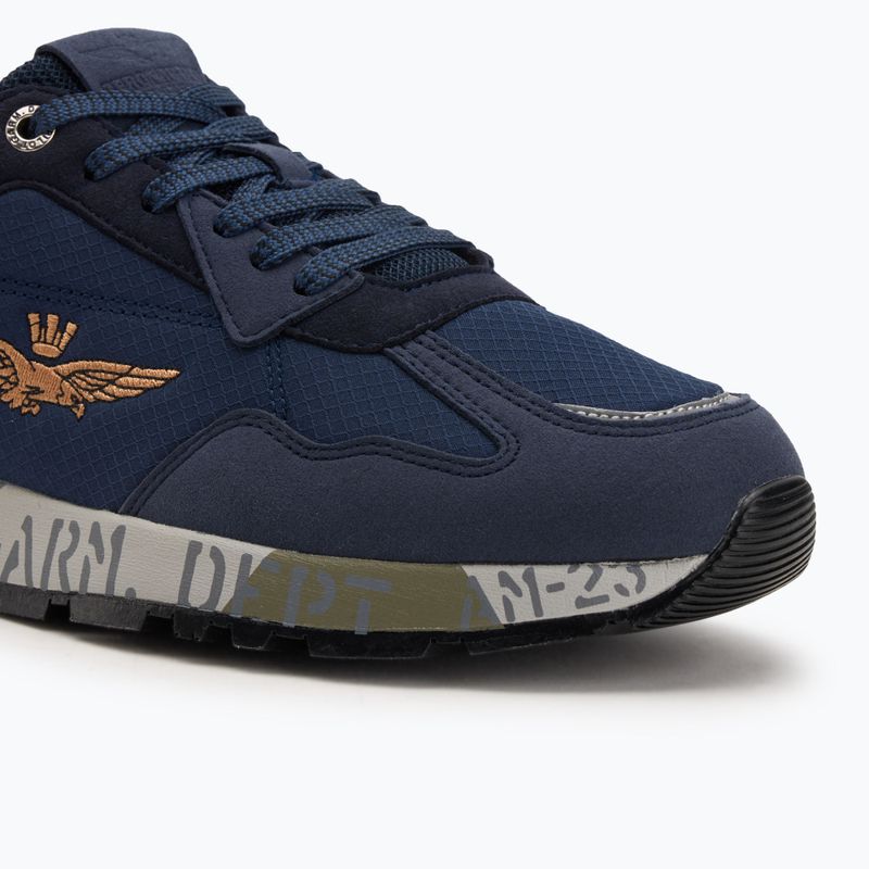 Herrenschuhe Aeronautica Militare 252SC0276UCT04249 blu navy 7