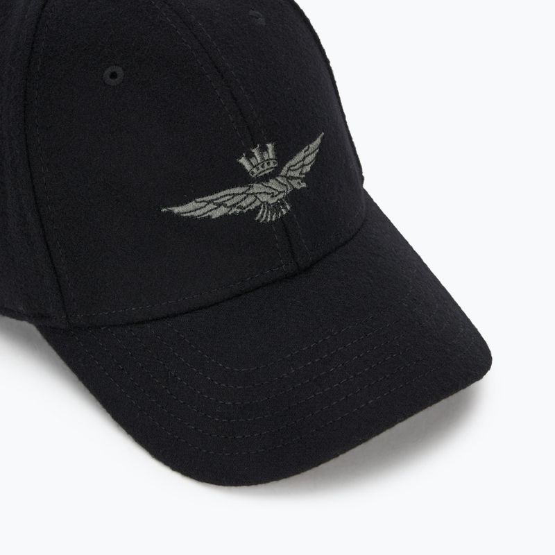 Aeronautica Militare Herren-Baseballmütze 252HA1085UCT02333 tiefschwarz 3