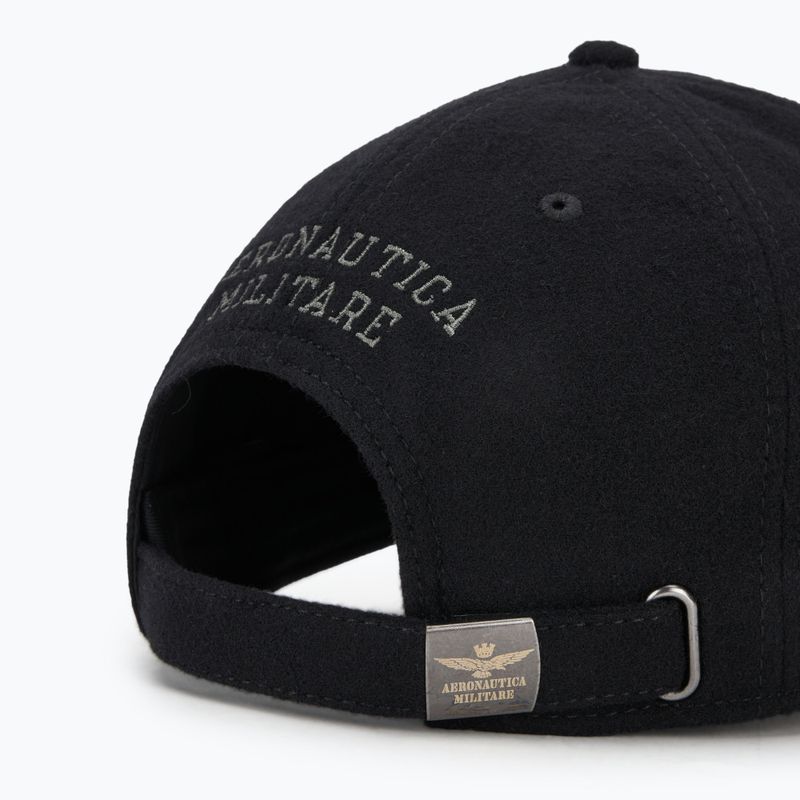Aeronautica Militare Herren-Baseballmütze 252HA1085UCT02333 tiefschwarz 4