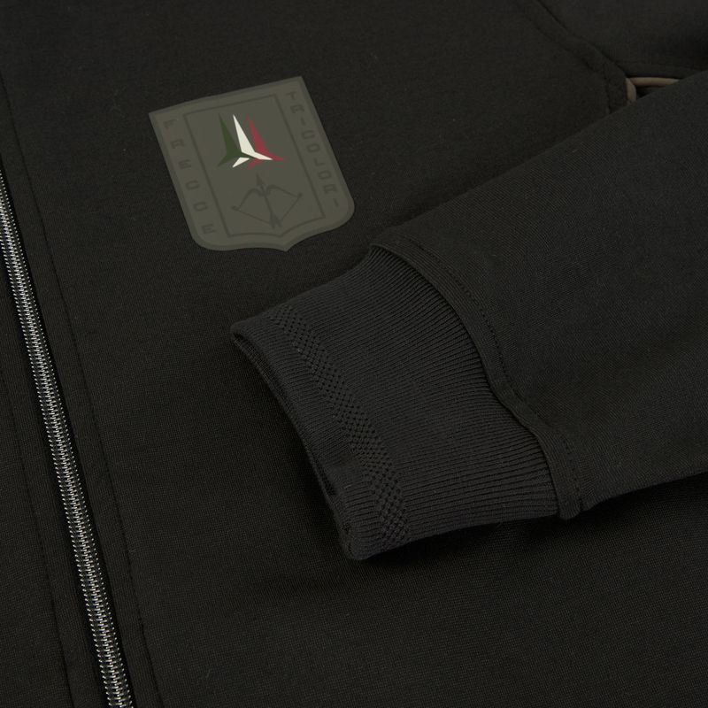 Hoodie Sweatshirt Herren Aeronautica Militare 252TF0101UF00667 jet black 6