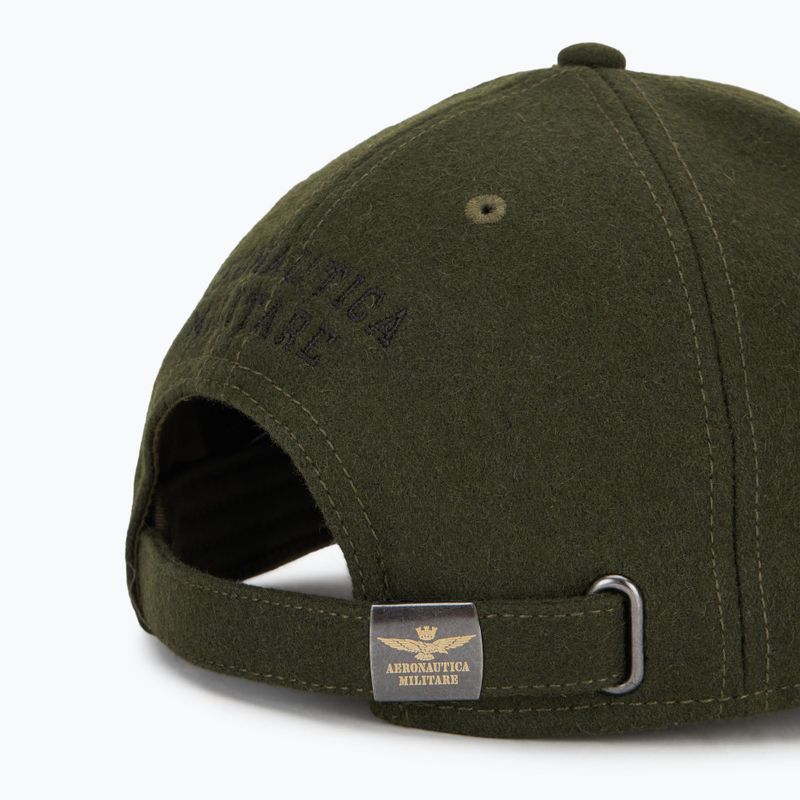 Aeronautica Militare Herren Baseballkappe 252HA1085UCT02333 verde militare 4