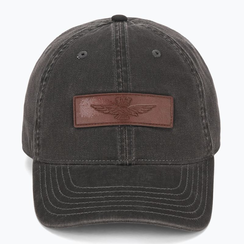 Herren Aeronautica Militare Baseballkappe 252HA1133UCT02476 tiefschwarz 2