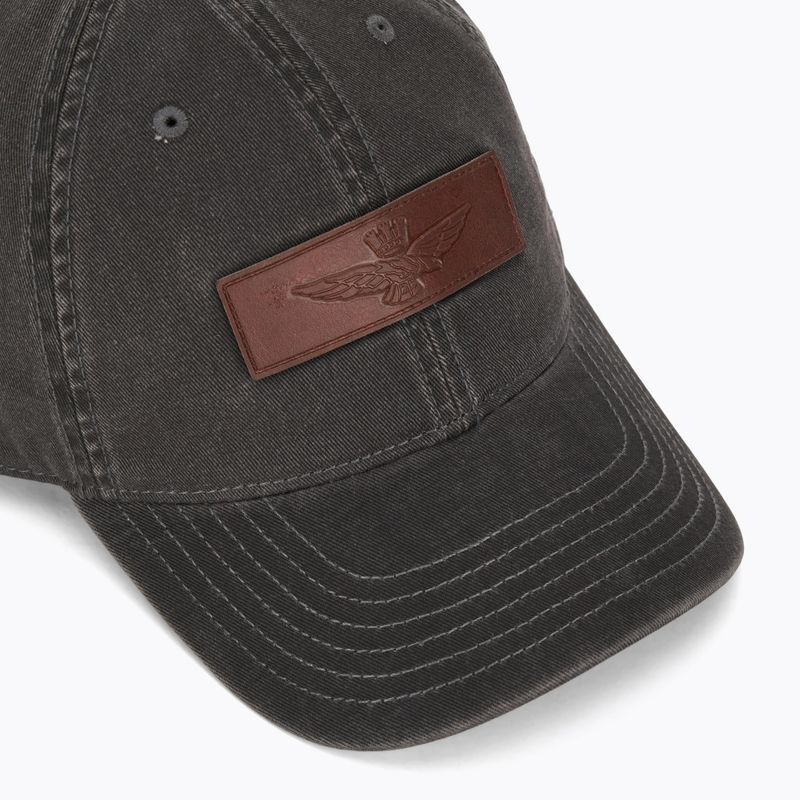 Herren Aeronautica Militare Baseballkappe 252HA1133UCT02476 tiefschwarz 3