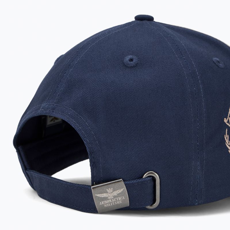 Herren Aeronautica Militare Baseballkappe 252HA1223UCT03299 blau navy 4