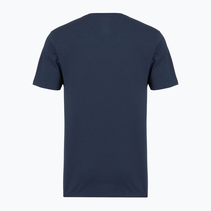 Herren-T-Shirt Aeronautica Militare AM1UTI006 V-Ausschnitt blue 2