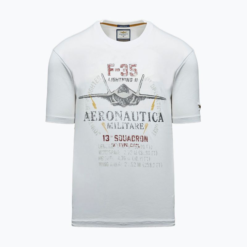 Herren T-Shirt Aeronautica Militare TS2536UJ00641 off white 6