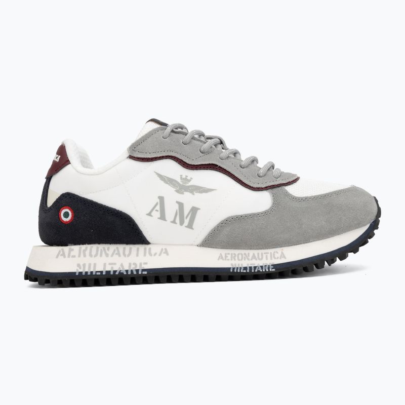 Herrenschuhe Aeronautica Militare SC0320UPL00313 off white/blu scuro 2