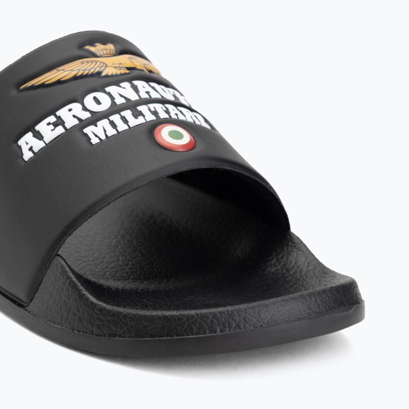 Schlappen Herren Aeronautica Militare SC0242UCT03337 jet black 7