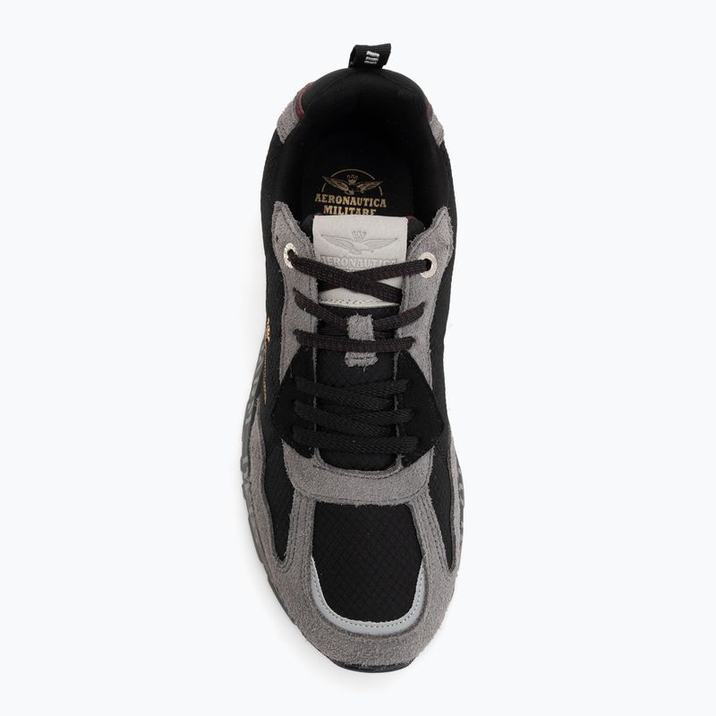 Herrenschuhe Aeronautica Militare SC0276UCT03546 jet black 5