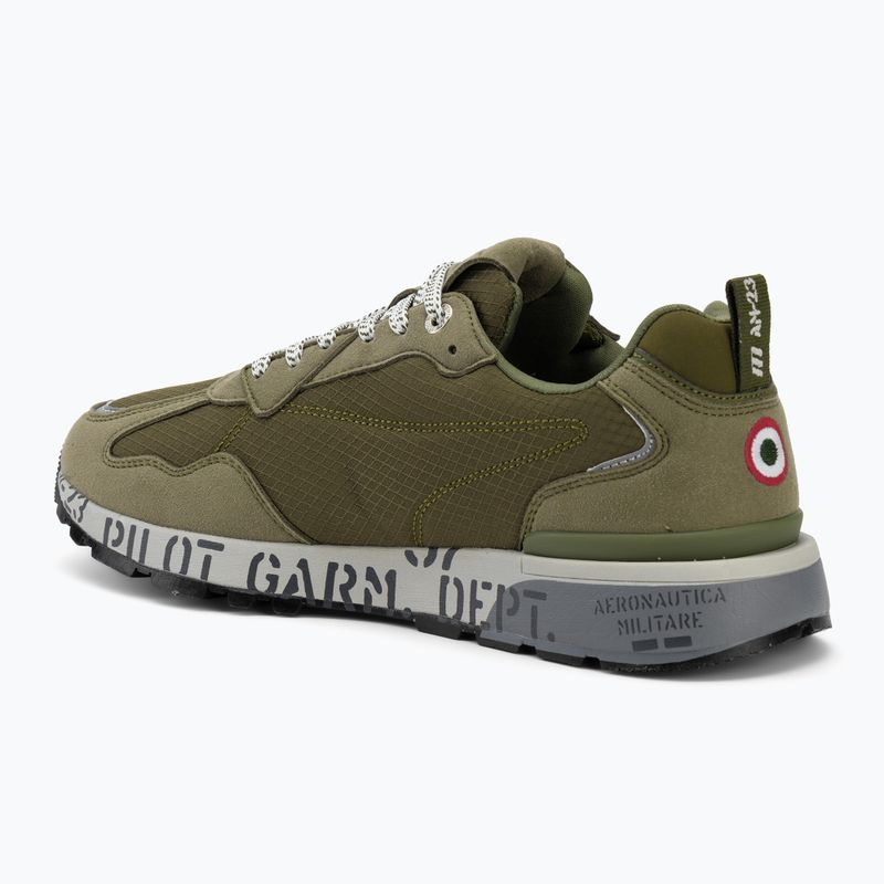 Herrenschuhe Aeronautica Militare SC0276UCT04327 verdone 3