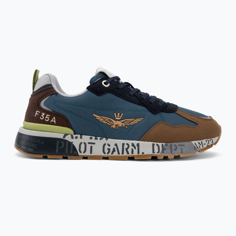 Herrenschuhe Aeronautica Militare SC0276UCT04327 avio/brown 2