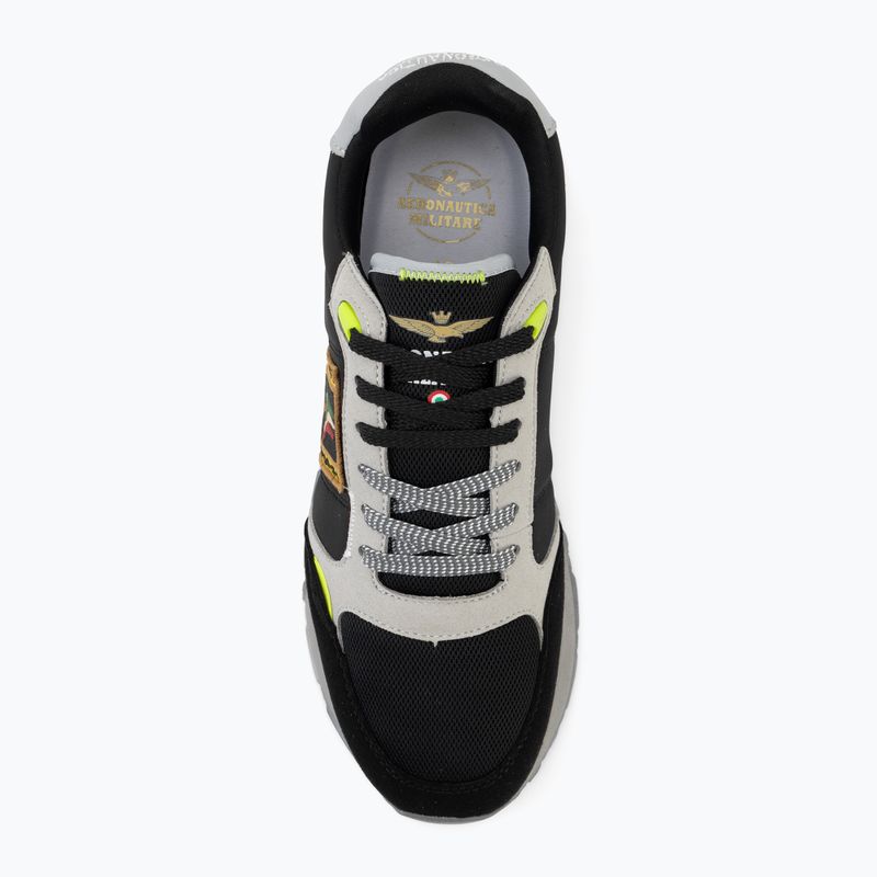 Herrenschuhe Aeronautica Militare SC0292UCT03331 jet black 5