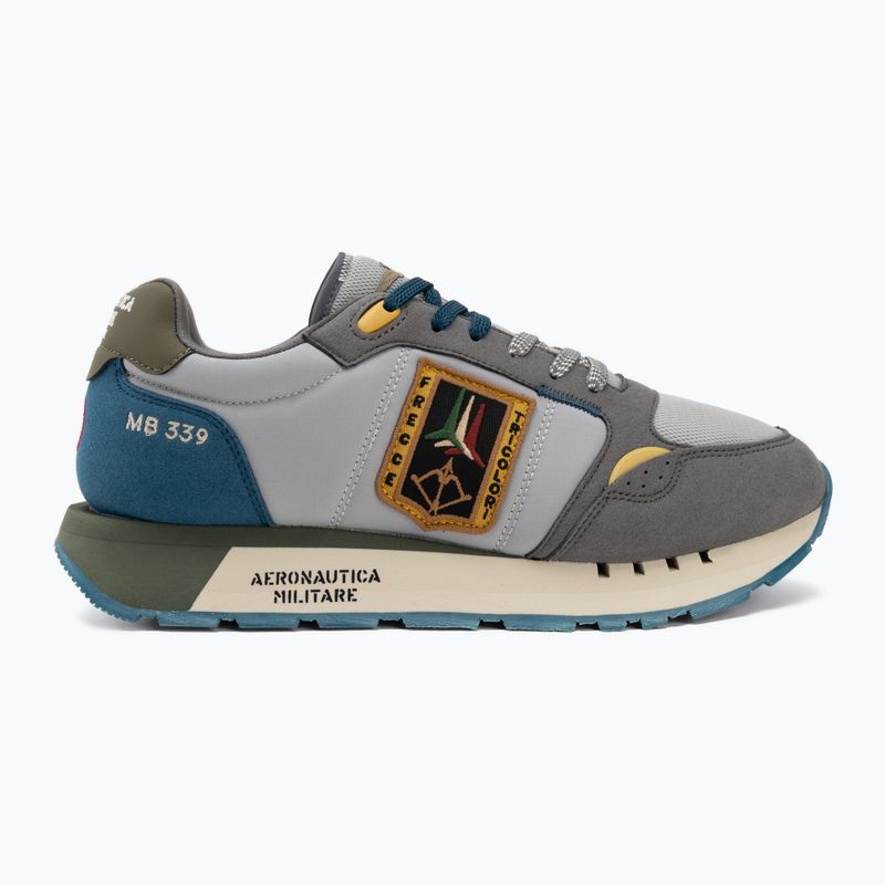Herren Schuhe Aeronautica Militare SC0292UCT03331 avio/grigio 2