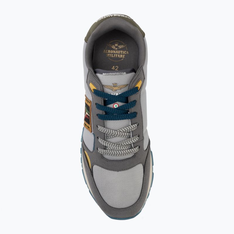 Herren Schuhe Aeronautica Militare SC0292UCT03331 avio/grigio 5