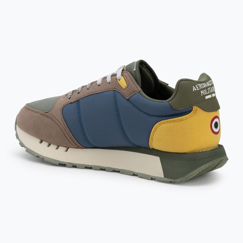 Herrenschuhe Aeronautica Militare SC0292UCT03331 avio/camel/medium grey/sage 3
