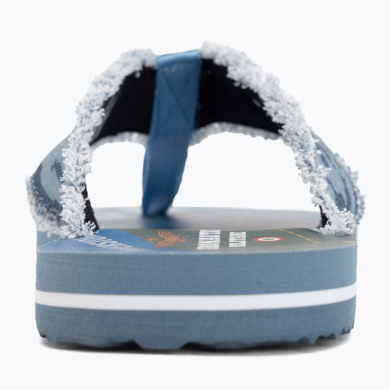 Flip-Flops Herren Aeronautica Militare SC0310UCT03593 camouflage blu 6