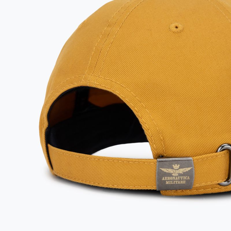 Herren-Basecap Aeronautica Militare HA1246UCT02 mustard yellow 4
