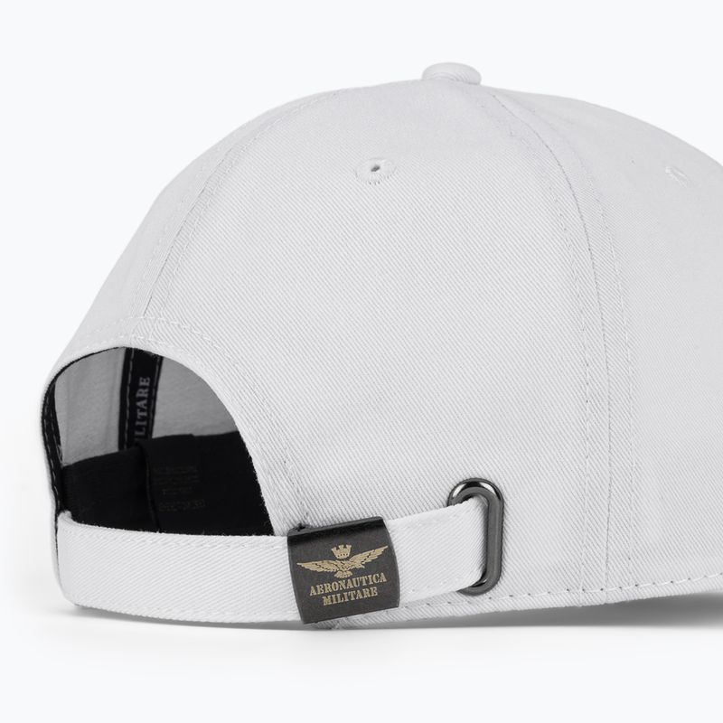 Herren-Basecap Aeronautica Militare HA1246UCT02 off white 4