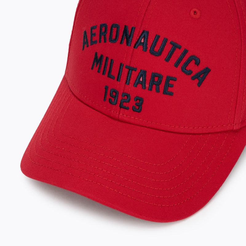Herren-Basecap Aeronautica Militare HA1104UCT02 tango red 3