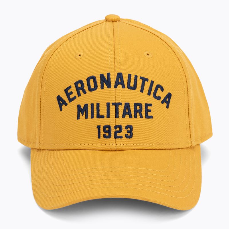 Herren-Basecap Aeronautica Militare HA1104UCT02 mustard yellow 2