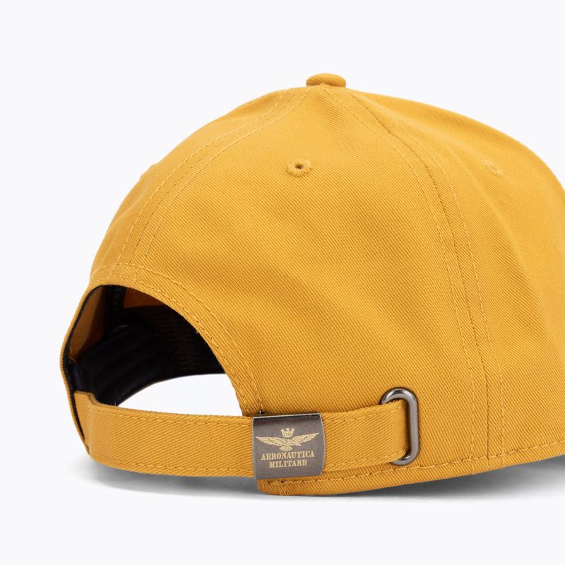 Herren-Basecap Aeronautica Militare HA1104UCT02 mustard yellow 4