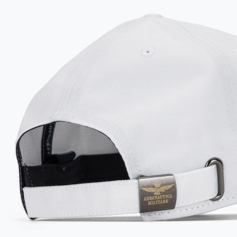 Herren-Basecap Aeronautica Militare HA1104UCT02 off white 4