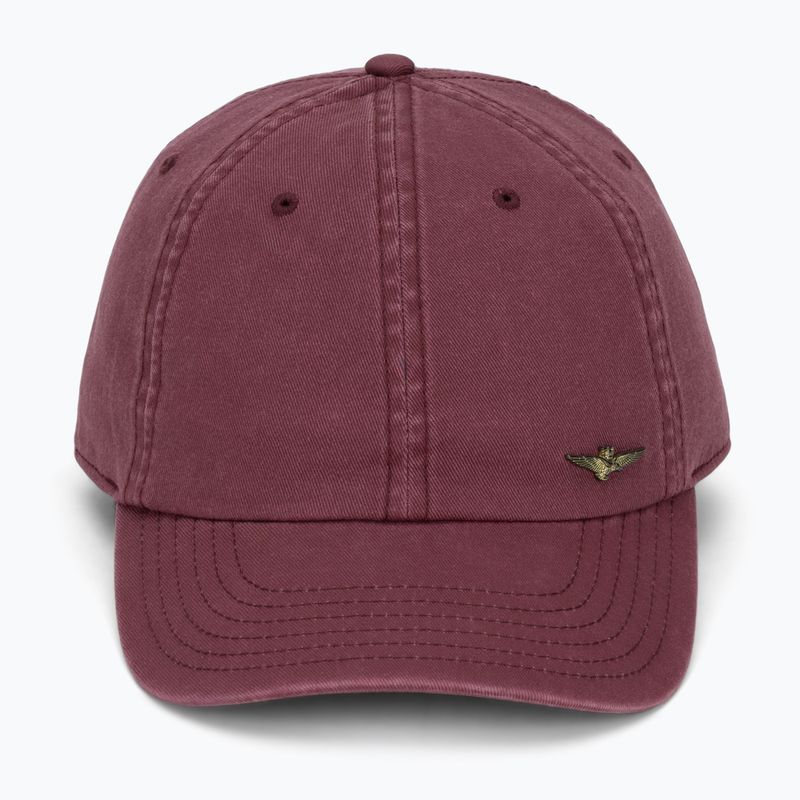 Herren-Basecap Aeronautica Militare HA1244UCT02476 maroon 2