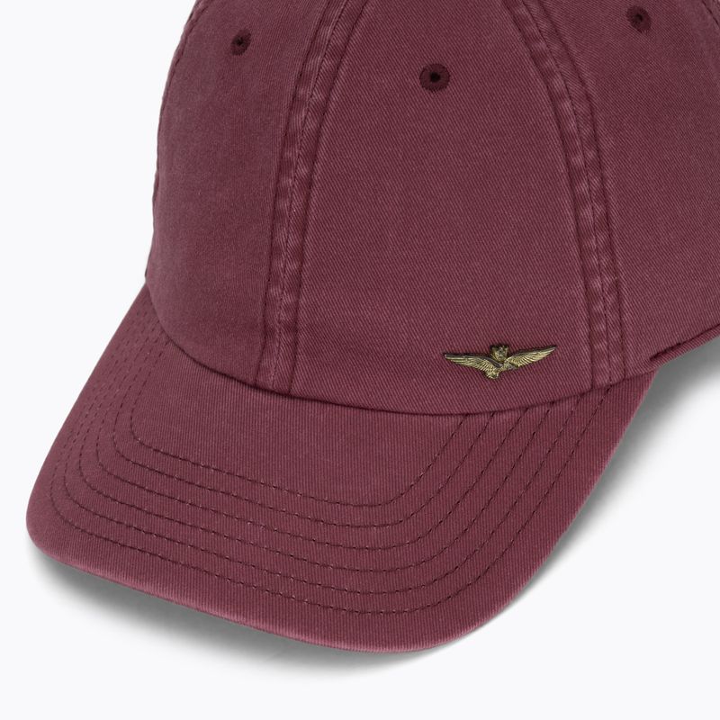Herren-Basecap Aeronautica Militare HA1244UCT02476 maroon 3