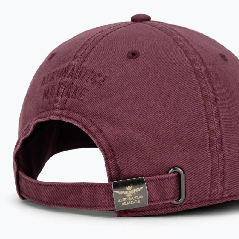 Herren-Basecap Aeronautica Militare HA1244UCT02476 maroon 4