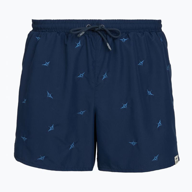 Badeshorts Herren Aeronautica Militare BW0232UCT04317 blu navy