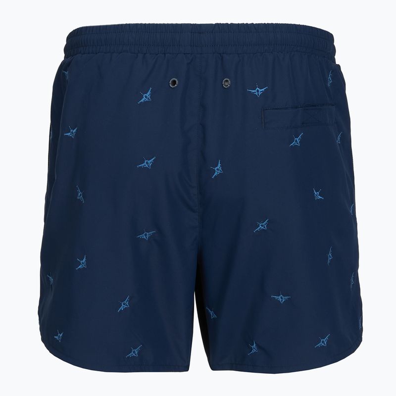 Badeshorts Herren Aeronautica Militare BW0232UCT04317 blu navy 2
