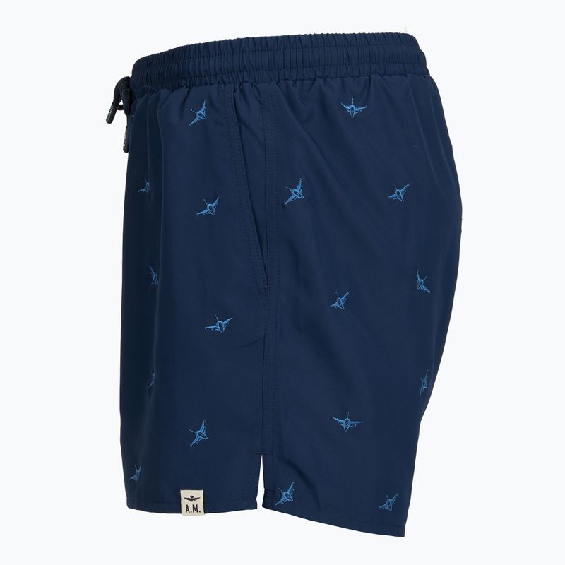 Badeshorts Herren Aeronautica Militare BW0232UCT04317 blu navy 3