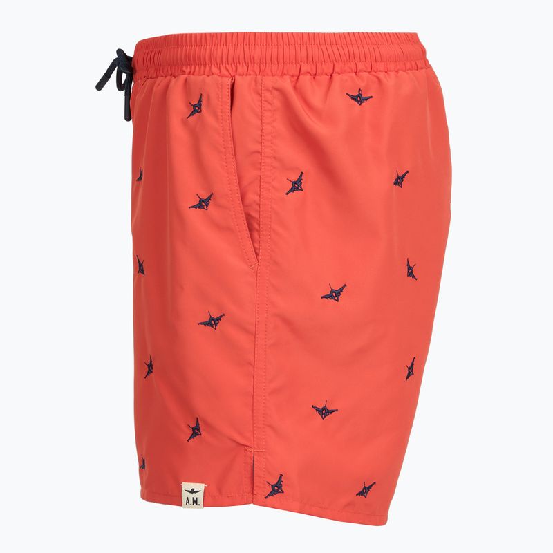 Badeshorts Herren Aeronautica Militare BW0232UCT04317 paprika 3
