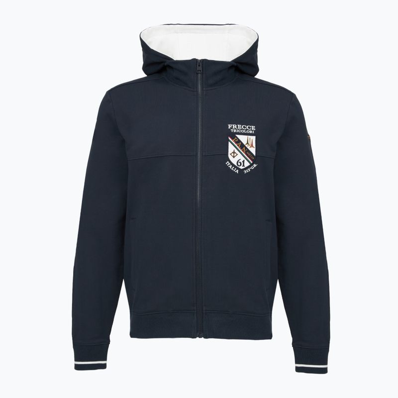 Herren Sweatshirt Aeronautica Militare FE2096UF00674 Hoodie navy blue