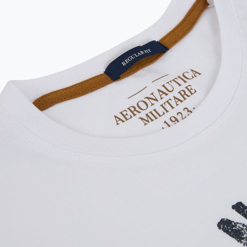 Herren T-Shirt Aeronautica Militare TS2538UJ00727 off white 4