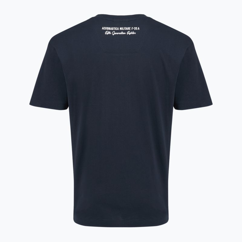 Herren T-Shirt Aeronautica Militare TS2539UJ00727 navy blue 2
