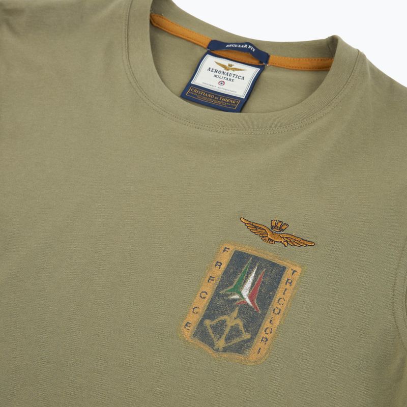 Herren T-Shirt Aeronautica Militare TS2535UJ00641 lichen green 3