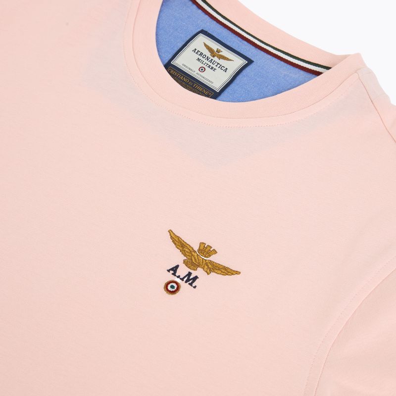 Herren T-Shirt Aeronautica Militare TS1580UJ00372 lotus pink 3