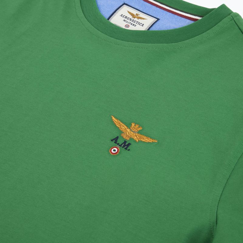 Herren T-Shirt Aeronautica Militare TS1580UJ00372 verdant green 3
