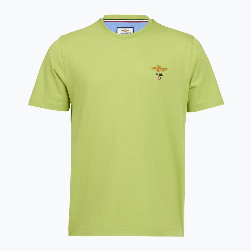 Herren T-Shirt Aeronautica Militare TS1580UJ00372 garden green