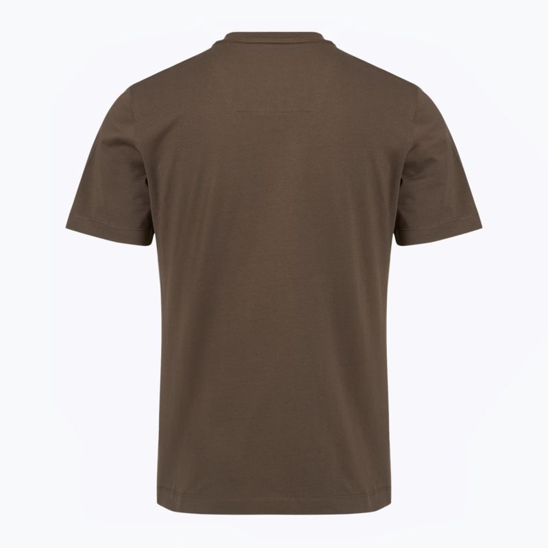 Herren T-Shirt Aeronautica Militare TS1580UJ00372 chestnut brown 2