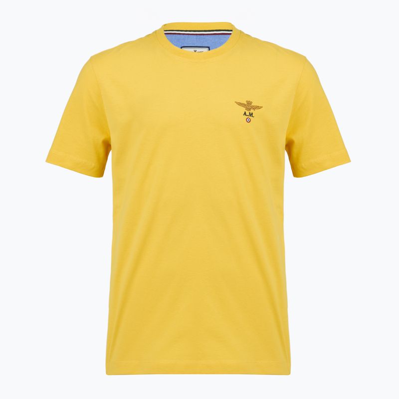 Herren T-Shirt Aeronautica Militare TS1580UJ00372 super lemon