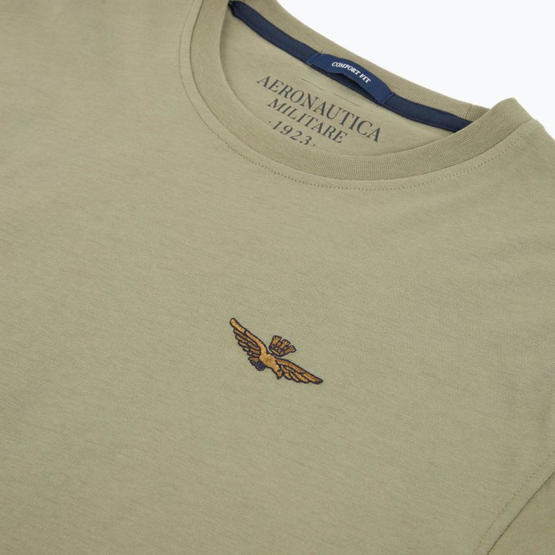 Herren T-Shirt Aeronautica Militare TS2535UJ00641 lichen green 3