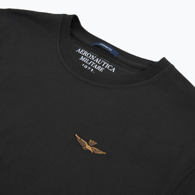 Herren T-Shirt Aeronautica Militare TS2535UJ00641 jet black 3