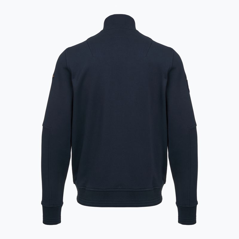 Herren Sweatshirt Aeronautica Militare FE2102UF00679 FZ navy blue 2