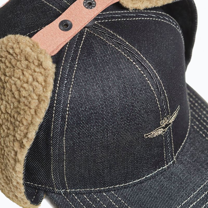 Herren-Basecap Czapka Aeronautica Militare 262HA1260DCT04366 denim nero 4
